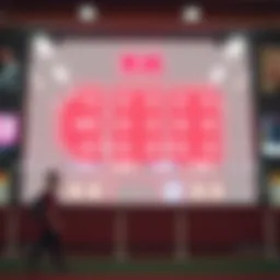 Visualization of lottery number patterns