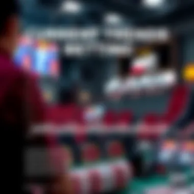 Current Trends in Betting Infographic depicting recent trends in lottery and sports betting